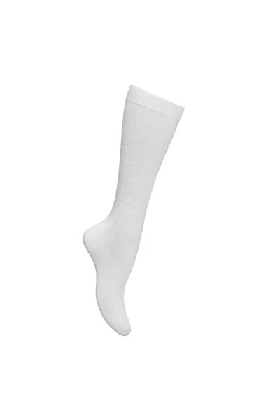 Hovedbilde  Arva bunadsstrømper - Luxa Bambus, kremhvit