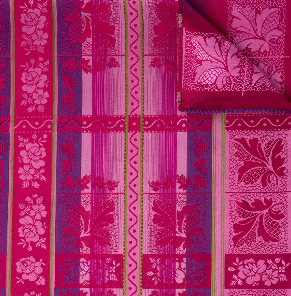 Silkeskjerf - Lise, rosa